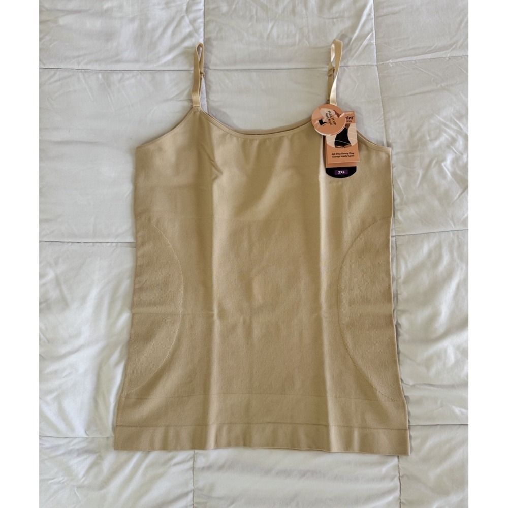 New Tummy Control Cami 2x Compression Slimming Body Shaper Camisole Tank Top